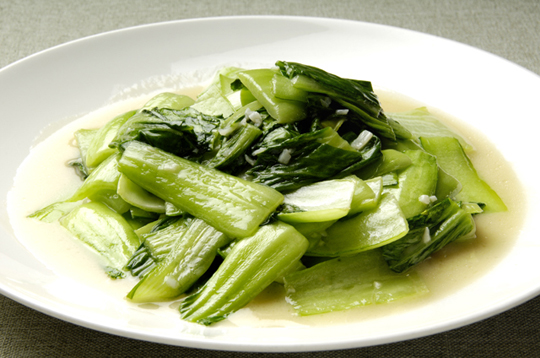 中国野菜の発酵豆腐（腐乳）炒め